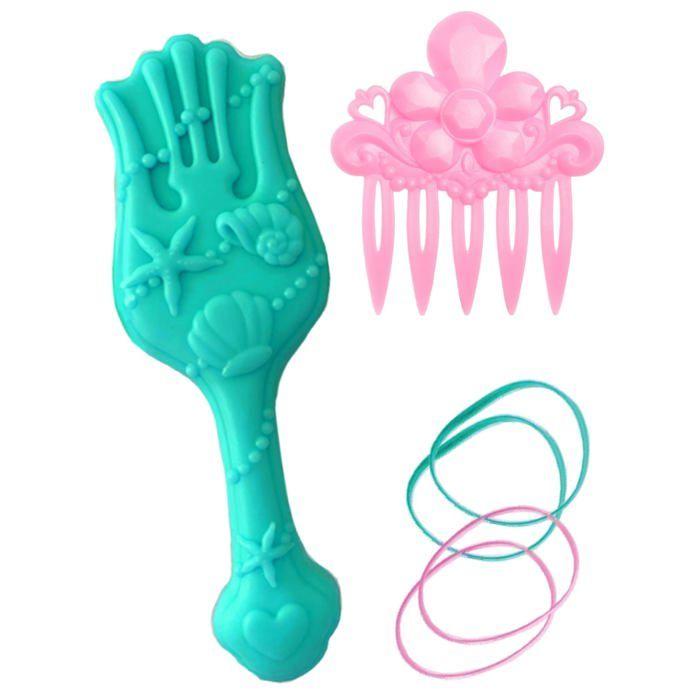 Tête à coiffer - Disney - Ariel - 20 cm - 3 accessoires - Pour enfants à partir de 3 ans