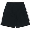 Adidas 3-Stripes Letter Fit Mid-Waist Drawstring With Side Pockets Straight Casual Shorts Men Bottoms Black GL0022