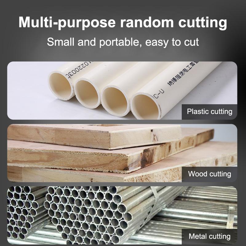 Universal Woodworking And Metal Cutting Reciprocating Saw Blade For Diy And Professional Use, Coarse And Fine Teeth