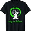 NEW LIMITED Stay In Balance Inspirational Bonsai Tree Outfit Yoga T Shirt S 3XL