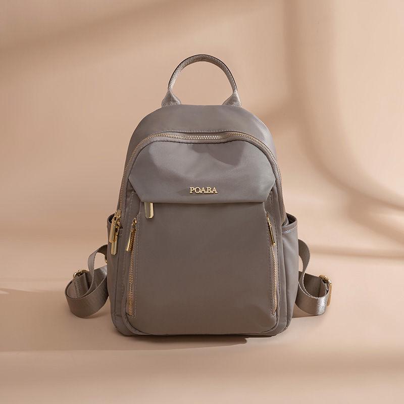 Vielseitiger leichter Oxford-Rucksack für Damen: Trendig, Großes Fassungsvermögen, Wasserdicht für Reise & Schule