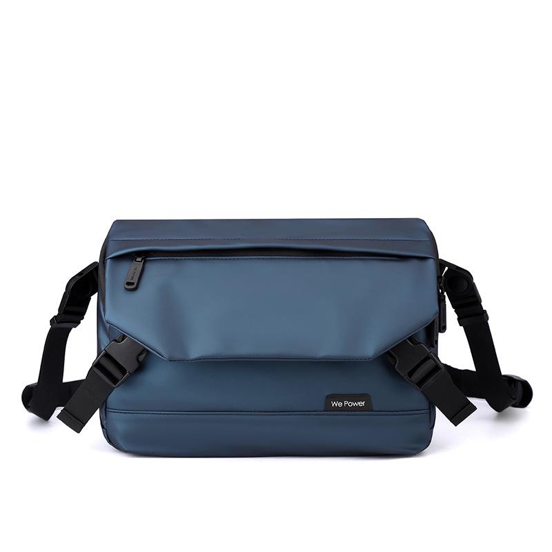 WePower Men's Minimalist Crossbody Bag: Outdoor Functional, Large Capacity, Trendy Messenger Shoulder Bag.
