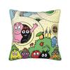 Cartoon Barbapapa Pillow Case  Fashion Pillow Cover Square Pillowcases For Sofa Couch Bed Living Room