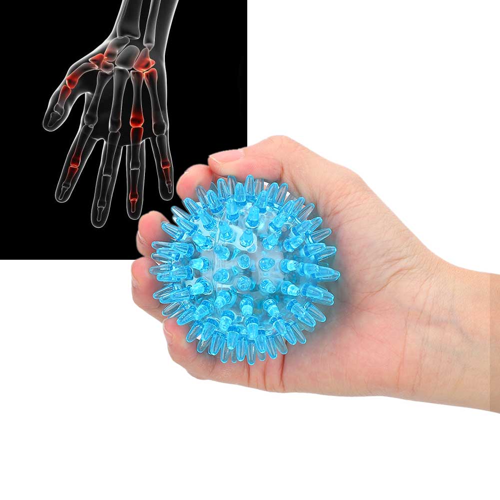 

2Pcs Hand Grip Arm Strength Exercise Finger Rehabilitation Training Massage Ball