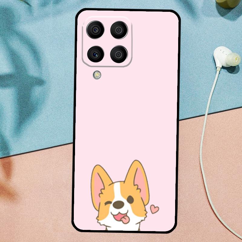 

Cartoon Welsh Shiba Corgi Dog For Samsung Galaxy M33 M35 M55 M15 M12 M13 M14 M34 M54 M53 M21 M31 M11 M32 M52 M06 M16 Case Samsung M54