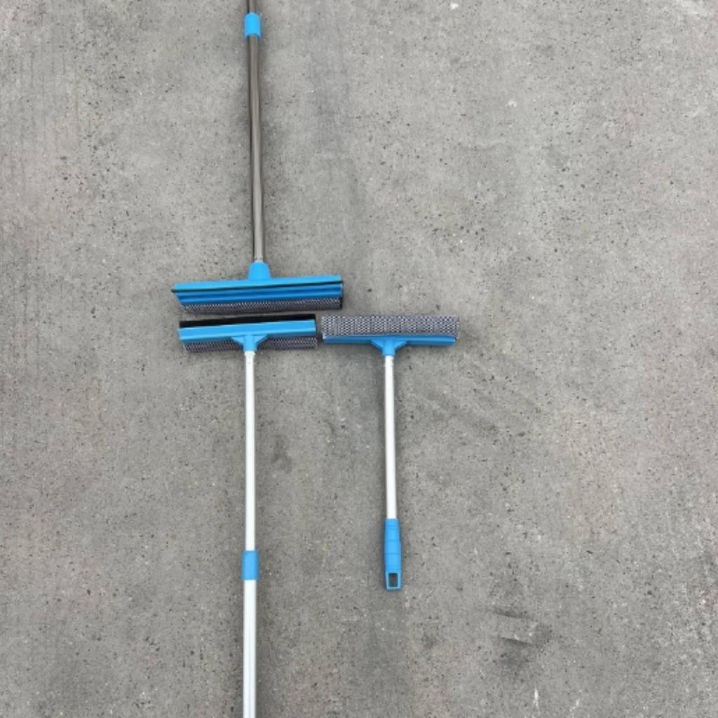 Double-Sided Window Cleaner Lightweight Glass with Sponge Non-Slip
