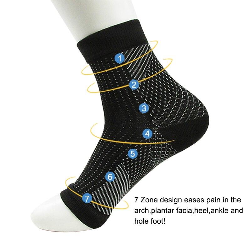 Comfort Foot Anti Fatigue Women Compression Socks Sleeve Elastic Men Socks Women Relieve Swell Ankle Sokken Compression Socks