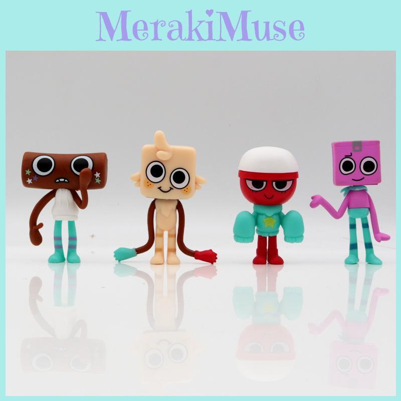 Dandys World Model Jucărie Personaj Drăguț Desene Animate Copii Decorare Tort Copt