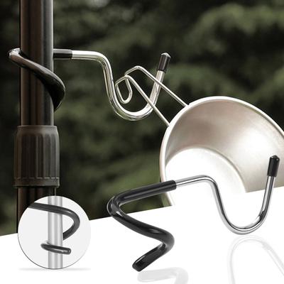 Rack Hook Sturdy Stable Strong Load-bearing - Stainless Steel Outdoor Tent Pole Post Hook For Camping