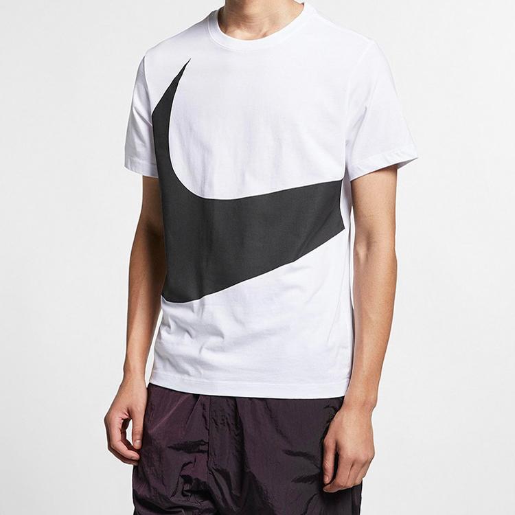 Nike T Shirts Men's Crew Neck Moderate Straight Fit (Unisex) T-Shirts CK9586 100