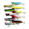 HENGJIA 10pcs Hard Popper Fishing Lures Bass Baits Hard Lures 8.5cm/3.35" Fishing Lures