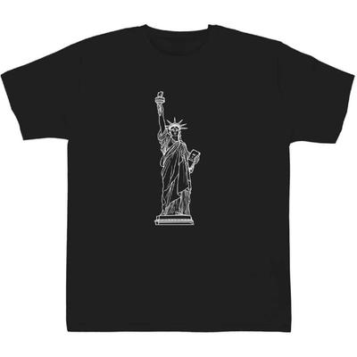 'Statue of Liberty' Children's_Kid's Cotton T-Shirts (TS029807)