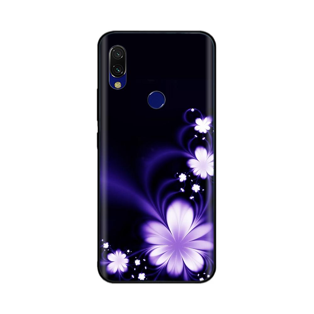 For Xiaomi Redmi 7 Case Redmi7 Black Silicon Bumper Soft Tpu Phone Case Cover For Xiaomi Redmi Note 7 Pro Note7 Case Funda Coque