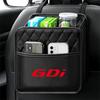 Leather Auto Seat Back Organizer Car Backseat Storage Bag Accessories For HYUNDAI i20 i30 Tucson i10 ix35 i40 Azera GDI Veloster lk1