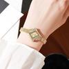 Fashion Women Watches Bracelet Watch Luxury Ladies Crystal Quartz Rhombus Bangle Rhinestone Wrist Watch Relogio Feminino