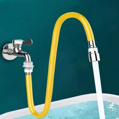 2 Modi Wasserhahnverlängerung Verlängerung Verstellbar Edelstahl Wasserhahn Rohr Schlauch Spritzwassergeschützt Freie Biegung Wasserhahnverlängerungsrohr