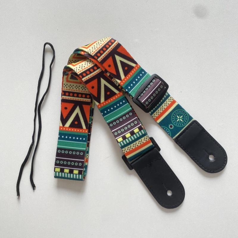 Ethnic Style Small Ukulele Hook Strap for Four-String Guitar