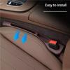 2Pcs Car Seat Gap Filler Seat Crevice Storage Box Bag Between Seats Console Organizer Decoration Interior Auto Accessories