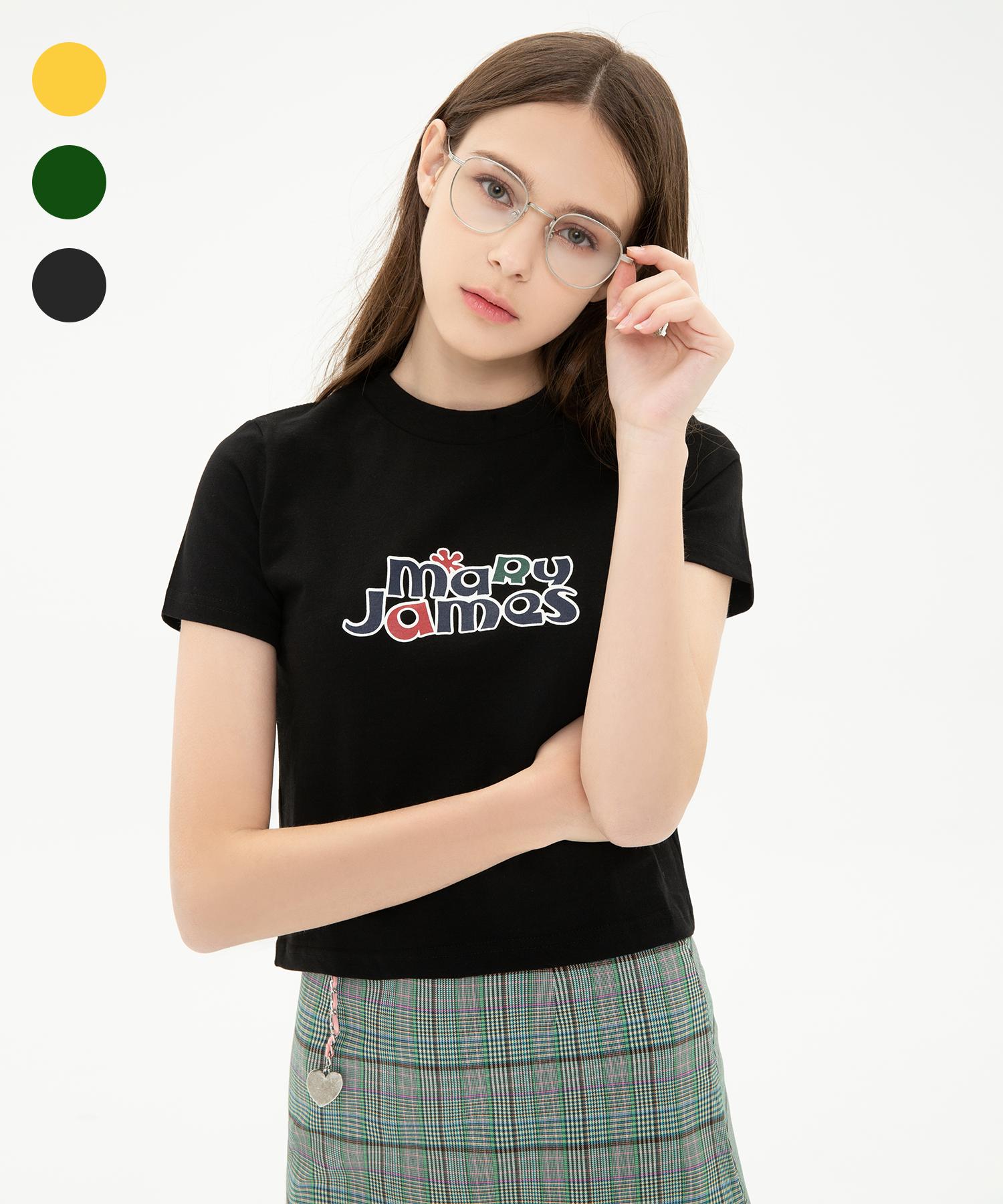 Mary James (W) Bon Bon Short Sleeve (3 Color) Black