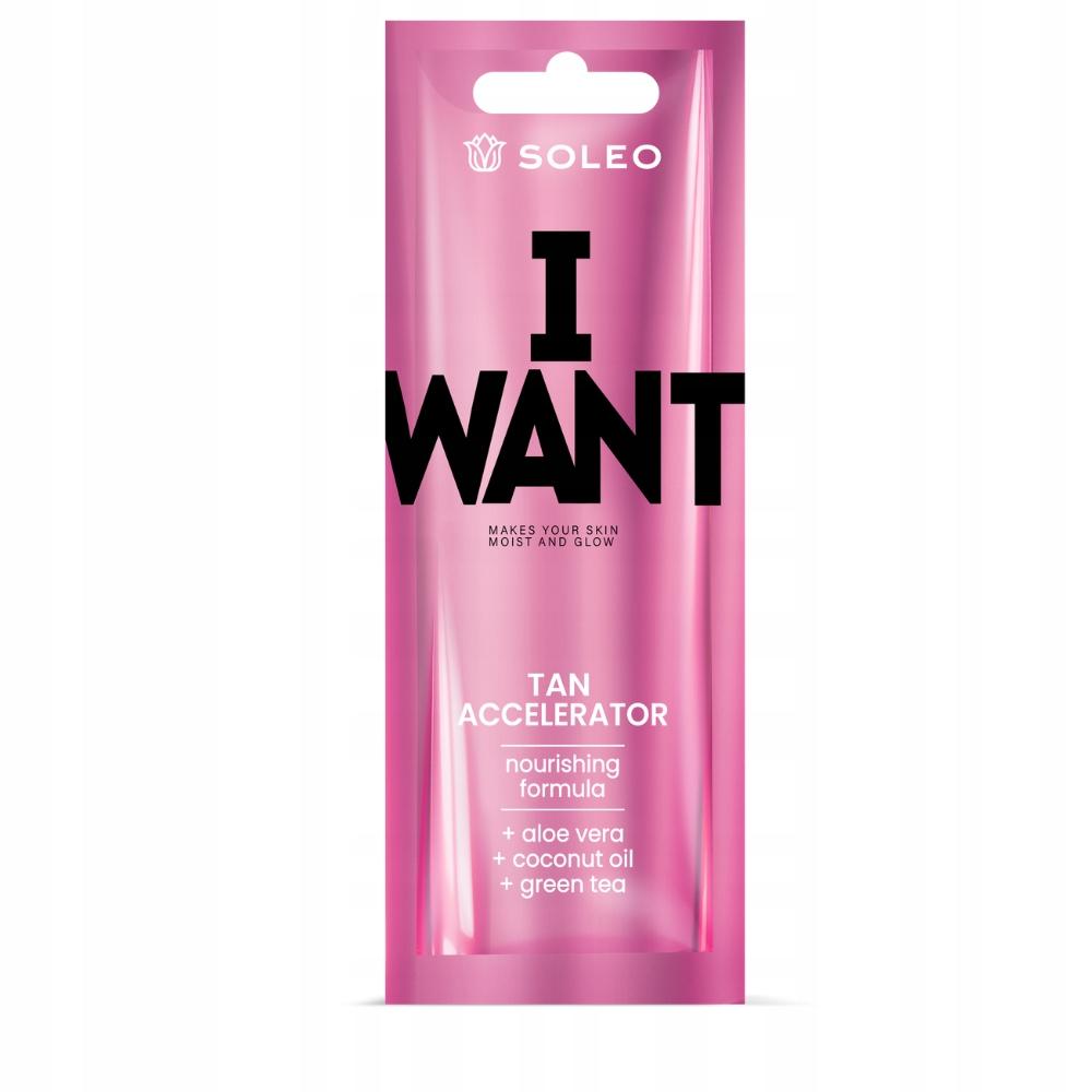 Soleo I Want 5x15ml Tanning Accelerator + Freebies