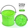 13PCS Retractable Bucket For Fishing Folding Collapsible Bucket Wash Outdoor Fishing Square Barrel Restroom Food Prep Area Folding for Home