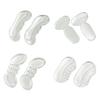 Yousheng Heel Grips Soft Silicone Cushions Heel Pads with Anti-Slip Texture Invisible Heel Pads Foot Wear for High-heeled