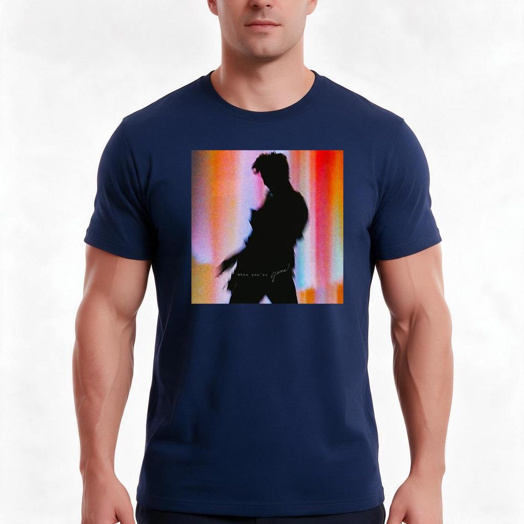 When Youre Gone Tshirt Summer Casual Cotton Tee Oversized Streetwear Tops Vintage Graphic Print Loose Fit Short Sleeve