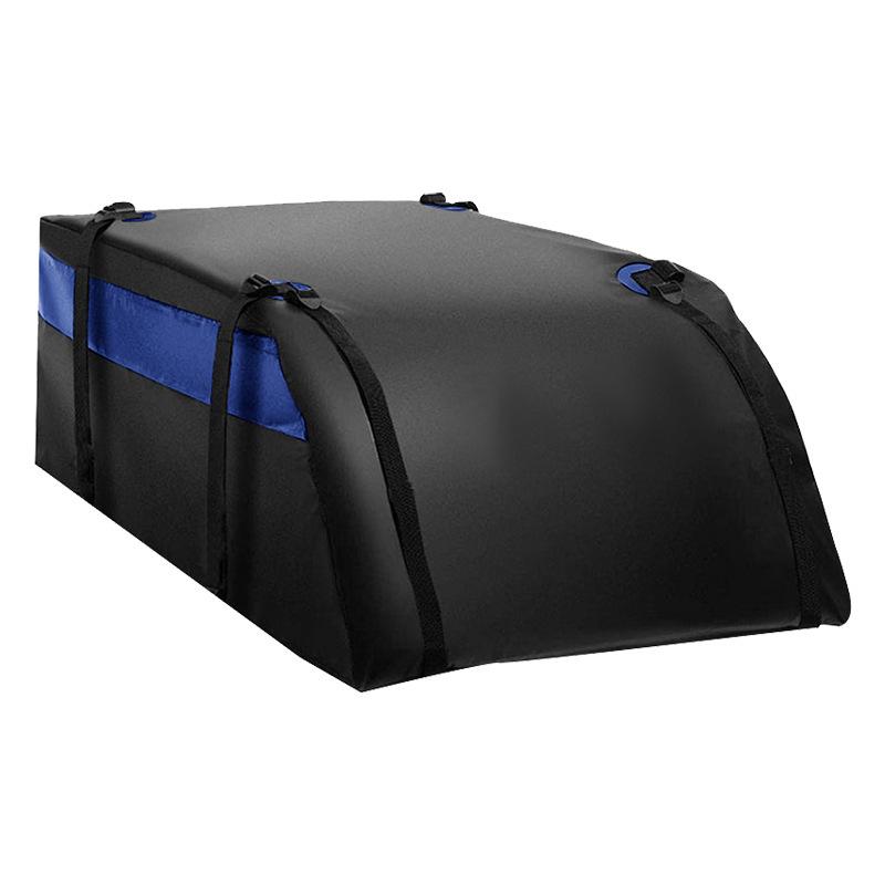 600D/420D 52x38x18 Zoll Universelle Dachbox-Gepäcktasche Große Wasserdichte Aufbewahrungstasche Dachgepäckträger für Reisen SUV