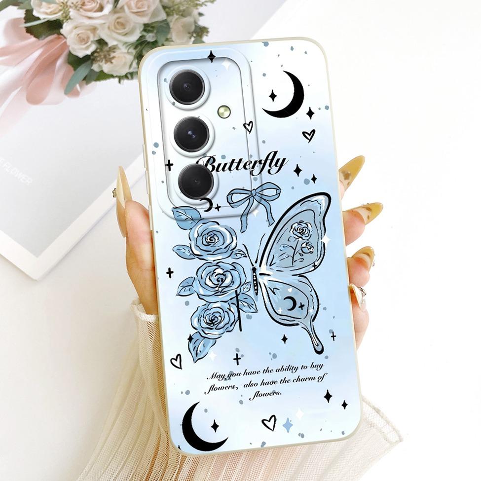 Case For Samsung A55 5G A556V A556B A556E A5560 Casing For Samsung Galaxy A55 5G Cover Silicone Fashion Cartoon Funny Painted