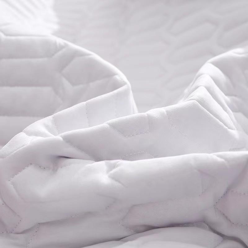 Husă de saltea îngroșată, impermeabilă, de culoare solidă, moale, prietenoasă cu pielea, husă de pat matlasată, dimensiune personalizată, cearșaf îmbrăcat fără fată de pernă