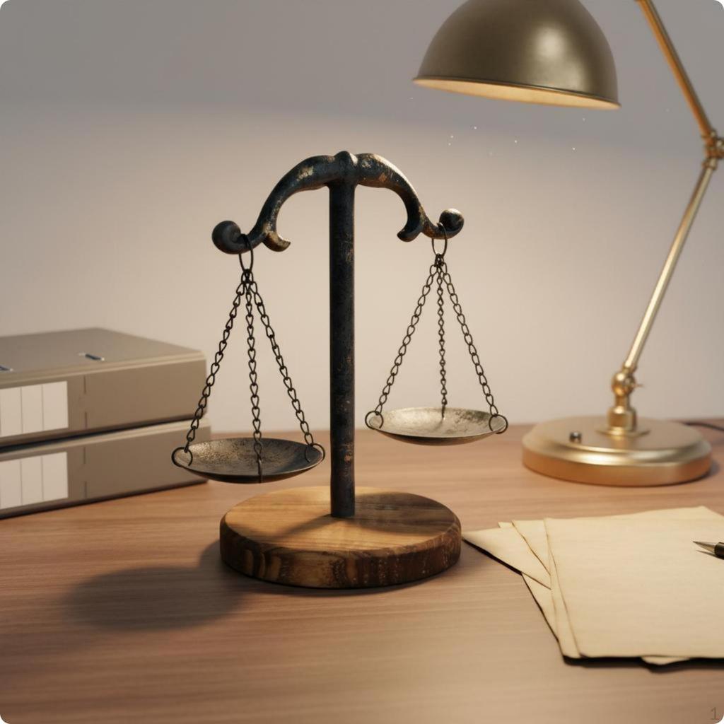 Prezent dla prawnika Dekoracja biurka Styl retro Vintage Żelazna waga Ornament Dekoracyjna waga