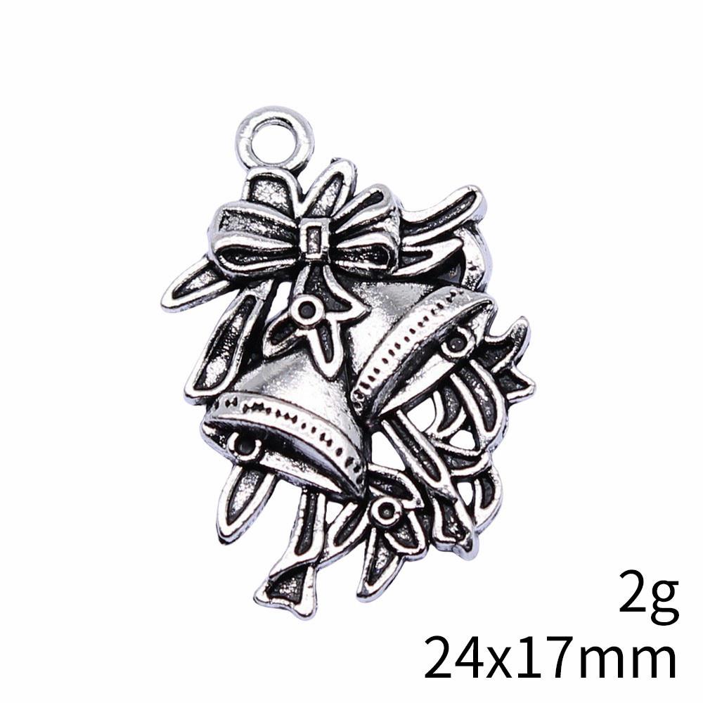 Back To School Charms For Keychains Christmas Tree Charms Pendant Backpack Craft Pendants