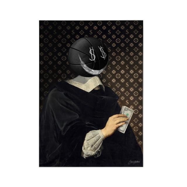 

Винтажная маскарадная маска для пары, денежные постеры, настенные художественные принты на холсте, забавные люди, картины для гостиной, домашний декор, фотографии 70x100cm No Framed красный