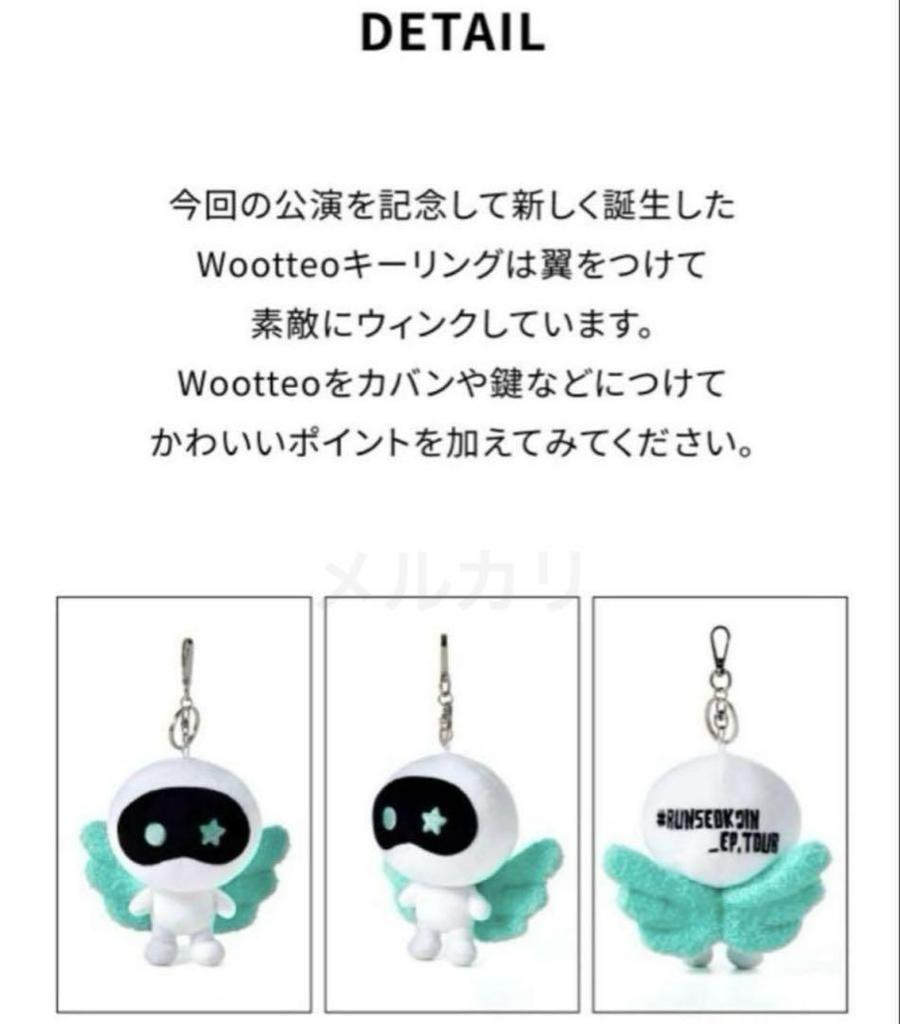 [USED] JINRUNSEOKJIN_EP.TOUR Wootteo Keyring