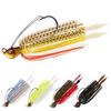 TRUSCEND Titanium Weedguard Swim Jig with BKK Skirted Swimming Jig Stainless Steel Bass Swing Fishing Jig Lure for Bass Ultra-Smooth Teflon-Coated