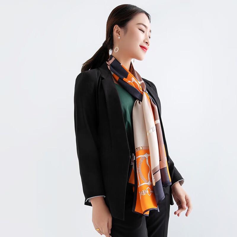 Hengyuanxiang Liyue HYXSJ1006 Mulberry Silk Scarf
