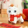 Tassel Tail Horse Plush Doll PP Cotton Filling Pony Decor New Year Mascot Decor  Gift Giving