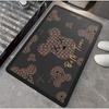 Soft Diatom Mud Bathroom Absorbent Mat Toilet Toilet Door Mat Household Non-slip Toilet Mat