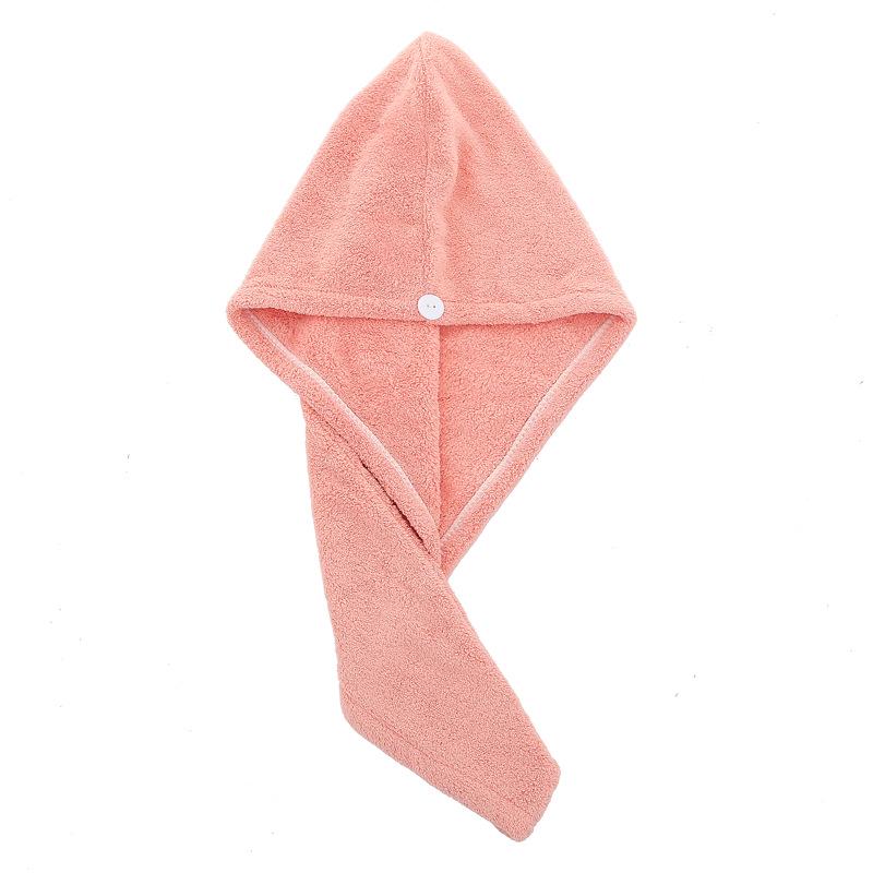 Drying Hair Towel Dry Hair Cap Microfiber Hair Drying Wrap Strong Water Absorbent Triangle Shower Hat Wiping Hair Towel Tool