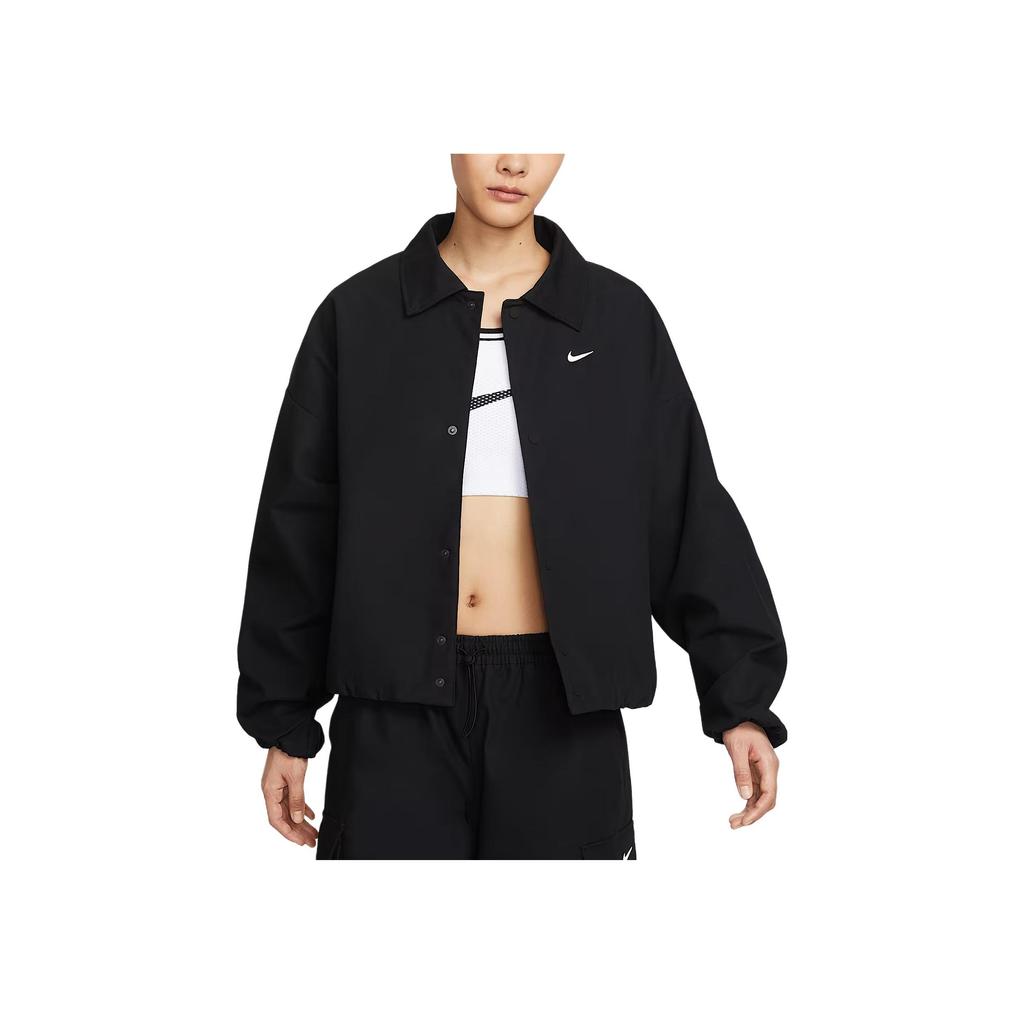 New Nike Swoosh Jackets Women's Black HV1969-010