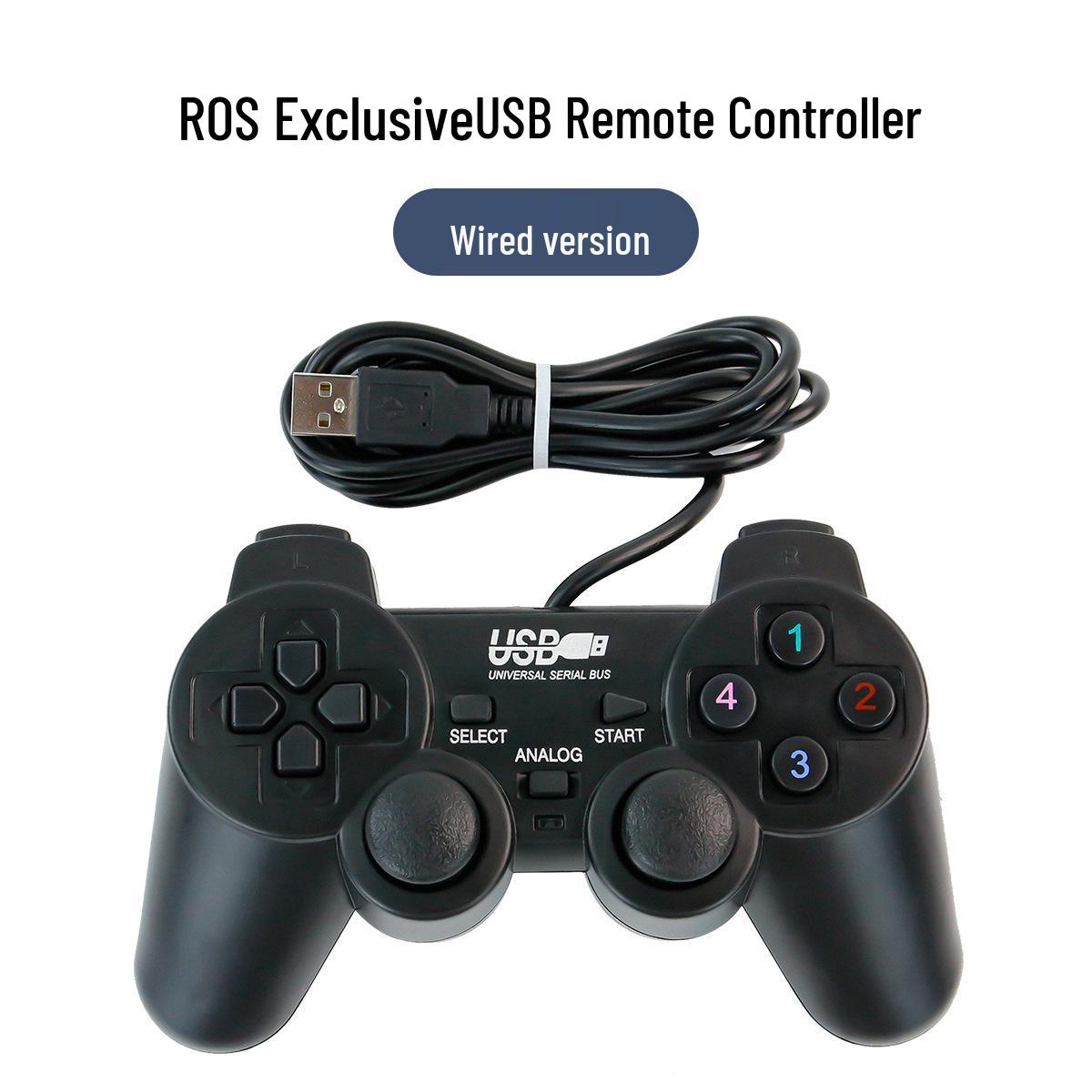 ROS Robotic Arm PS2 Wireless Controller - 2.4G Remote for Smart Car with SLAM & Raspberry Pi Support