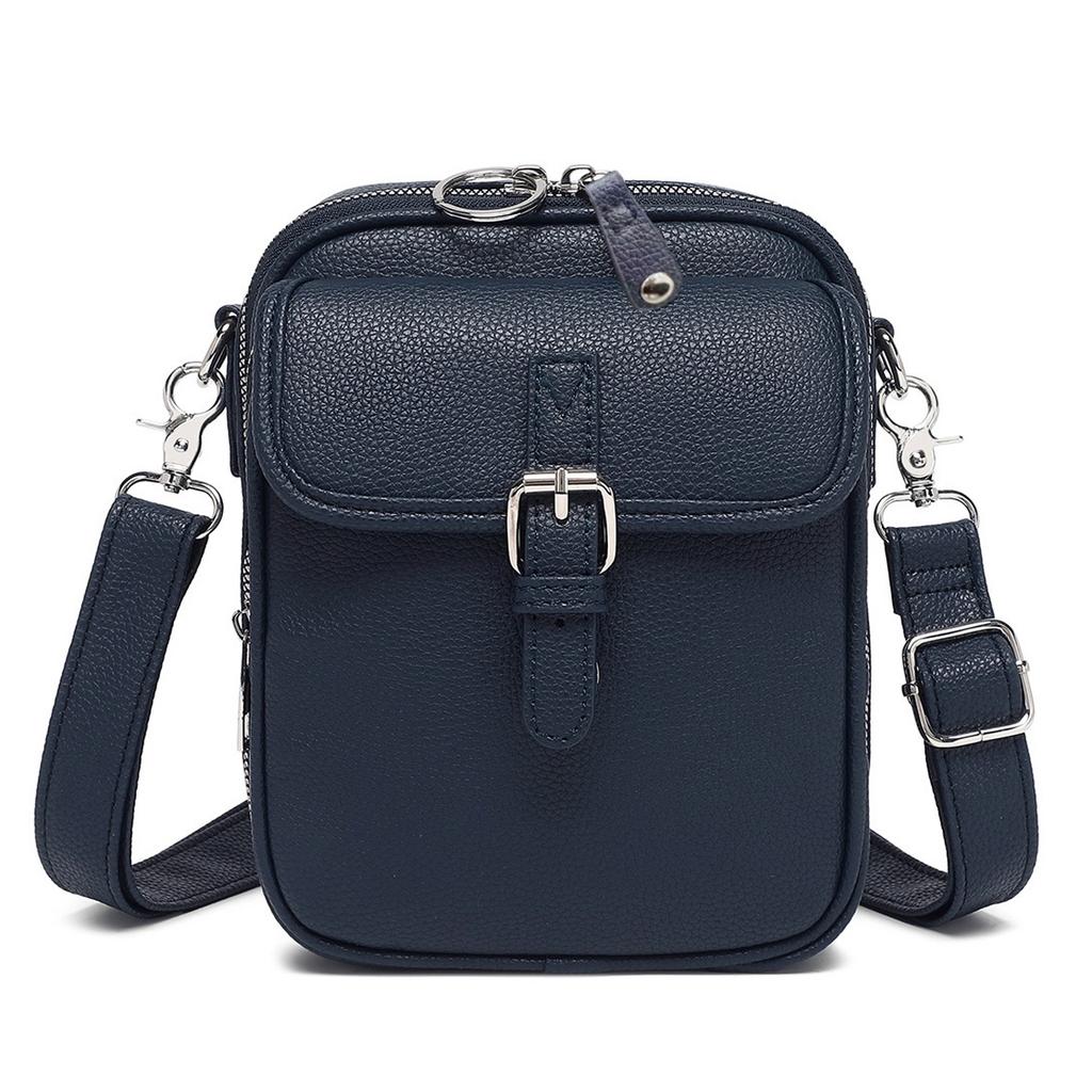 Unisex torba kurierska Casualowa torba na ramię Crossbody Lekka torba na telefon do codziennego użytku na zewnątrz Wszechstronna mała torba z gniazdami na karty RFID