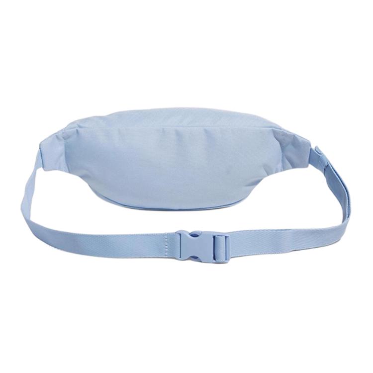 New Adidas Polyester One Shoulder Crossbody Fanny Pack Unisex Light Blue JV8465