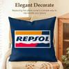 Fashion RRepsol Cool Cushion Cover Natural Linen Organic Fabric DoubleSided Printing Sofa Home Decor Gift Pillow Case