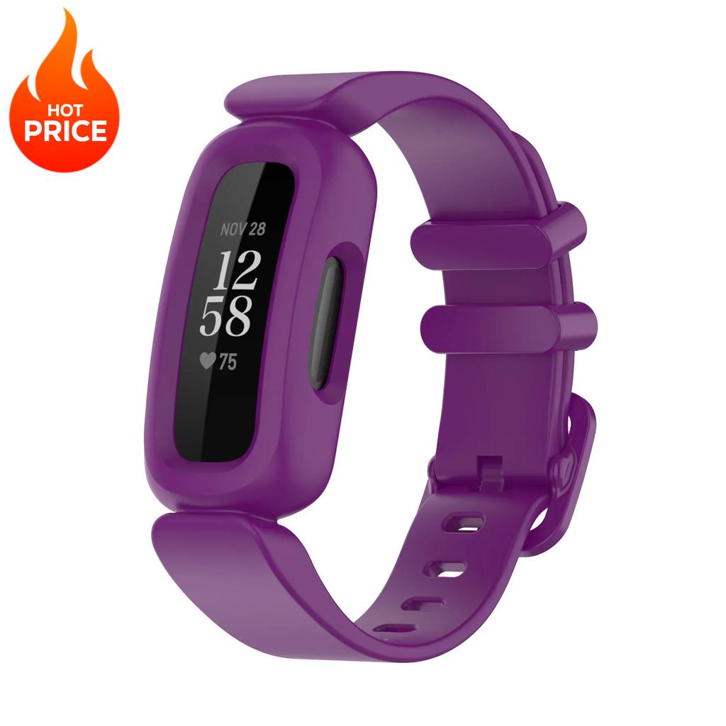 New Strap For Fitbit Ace 3 Kids Watch Band Bracelet Soft Silicone Replacement Wristband For Fitbit Inspire 2 Ace3 Classic Correa