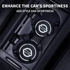 2 stuks Auto Onderzetter Waterbeker Sleuf Antislip Mat Pad Siliconen Voor Nissan J10 X-Trail Qashqai Juke Leaf Micra NOTE Patrol Gadgets