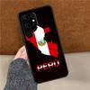 Peru Flag Phone Case For Samsung Galaxy S25 Ultra S9 S10 S20 S21 S22 Plus S24 FE S23 Ultra Back Cover