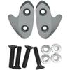 Mirror Block Off Base Plates Fit for Yamaha R1 2015- Mirror Hole Cover Plug Decorative Cap Mirror Driven Eliminators Black