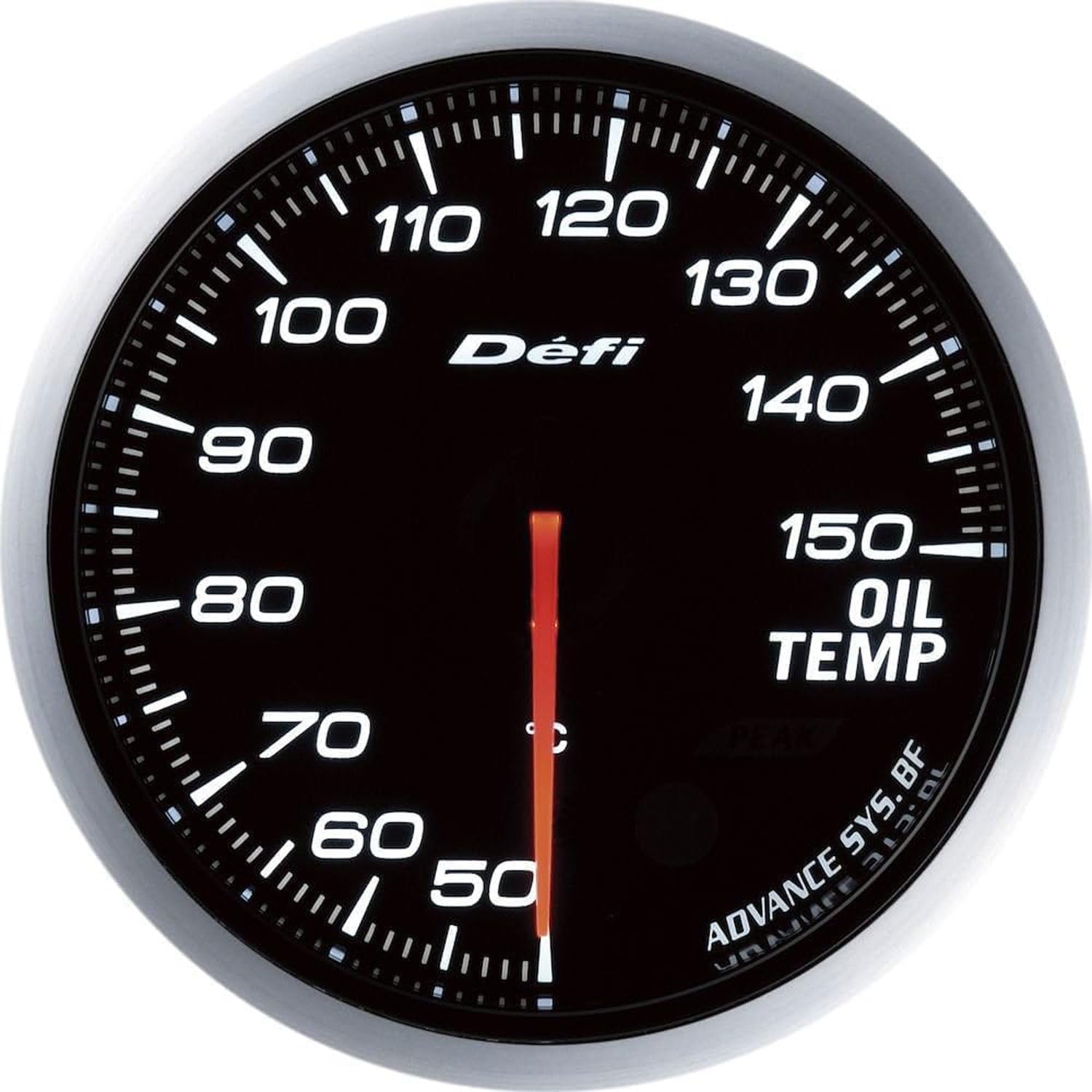 

Nippon Seiki Defi Meter [Defi-Link ADVANCE BF] Oil Temperature Gauge (White) DF10401
