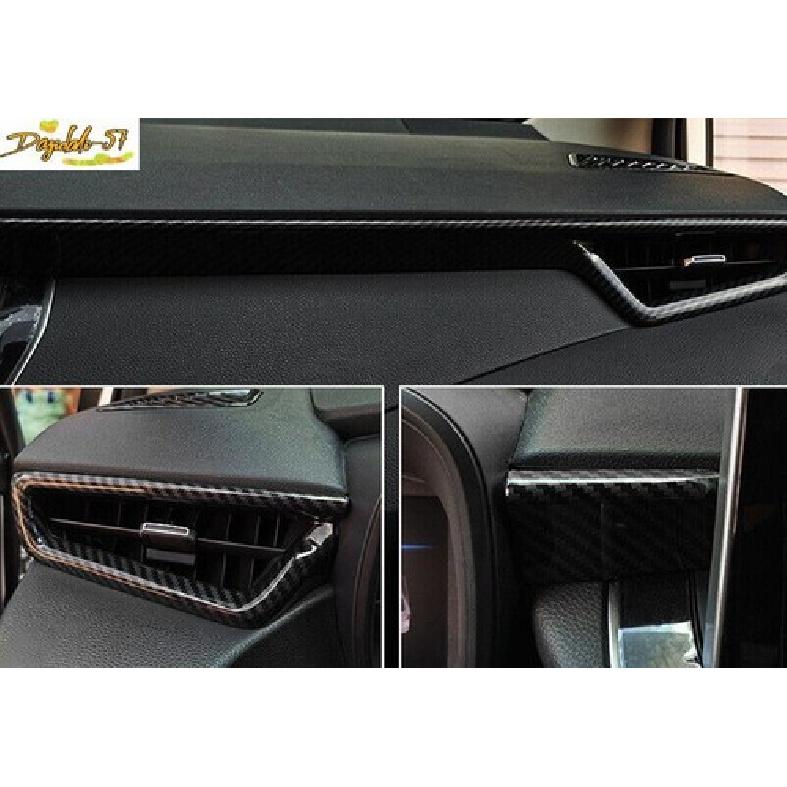 Carbon Fiber Central Console trument Strip  For Toyota GR Corolla -